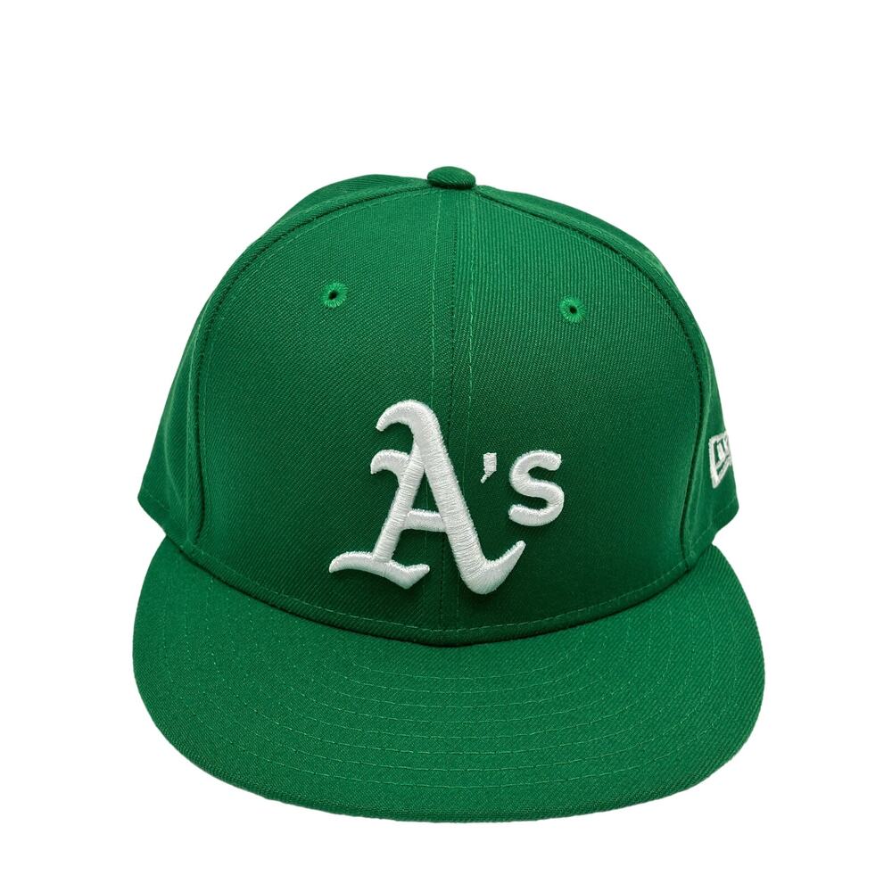 Oakland A’s New Era 59FIFTY Fitted Hat Kelly Green 7 1/8